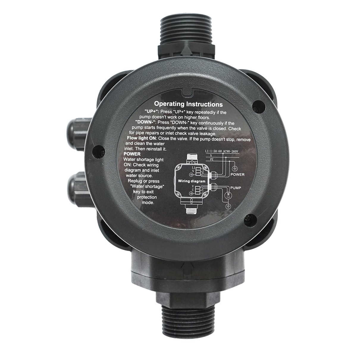 Presostat electronic automat 2.2KW, 220V pentru pompa de apa, presiune reglabila manual max. 15 bar, HYDROCALL-2200M